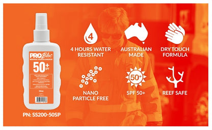 Pro Choice Probloc SPF 50+ Sunscreen - Various Botttle Sizes