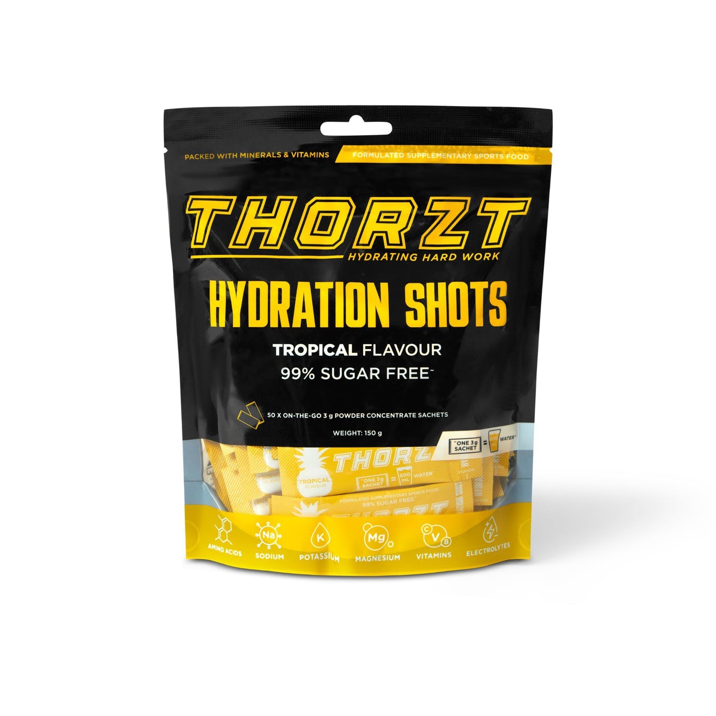 Thorzt 99% Sugar Free Electrolyte Solo Shot Hydration Sachet