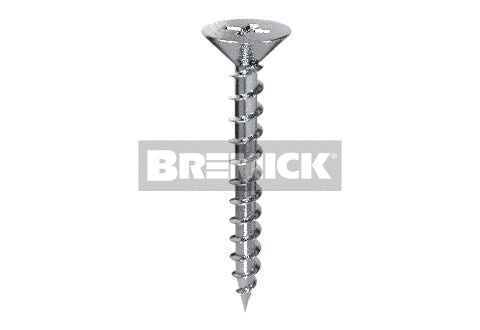 Bremick Countersunk 304 Stainless Steel Self-Tapping Screws - Box of 100