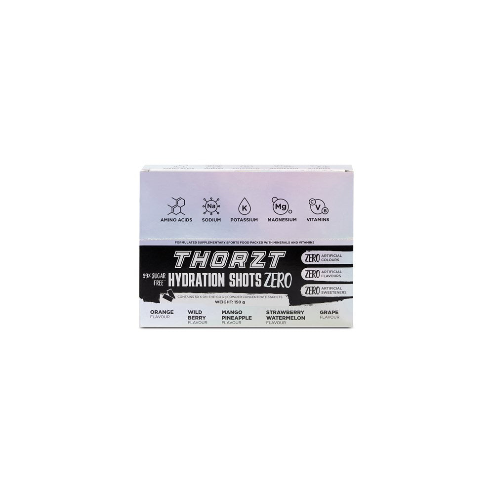 Thorzt ZERO Sugar Free Solo Shots Natural Mixed Flavours