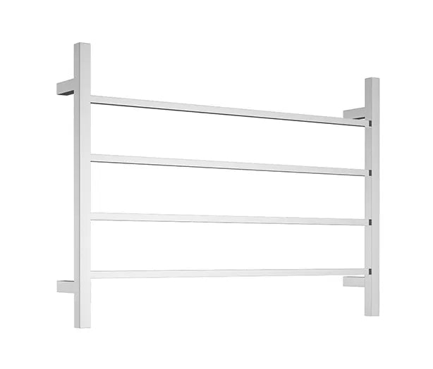 Bella Vista NON-Heated Square Bar Towel Rails 700 x 500mm - Chrome or Black