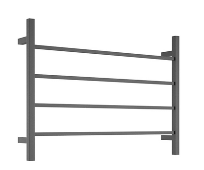 Bella Vista NON-Heated Square Bar Towel Rails 700 x 500mm - Chrome or Black