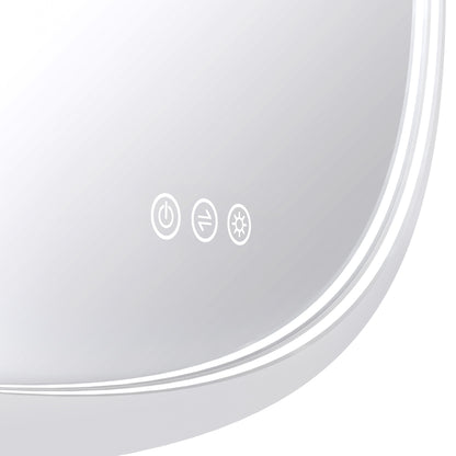 Euro Mirror OLËK Round Mirror - Various Frame Colours & Sizes