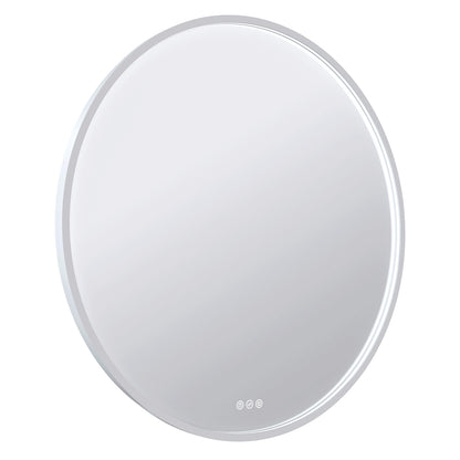 Euro Mirror OLËK Round Mirror - Various Frame Colours & Sizes