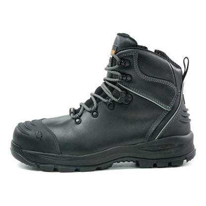 Bison Xt Zip Side Lace Up Safety Boot - 3 colour options