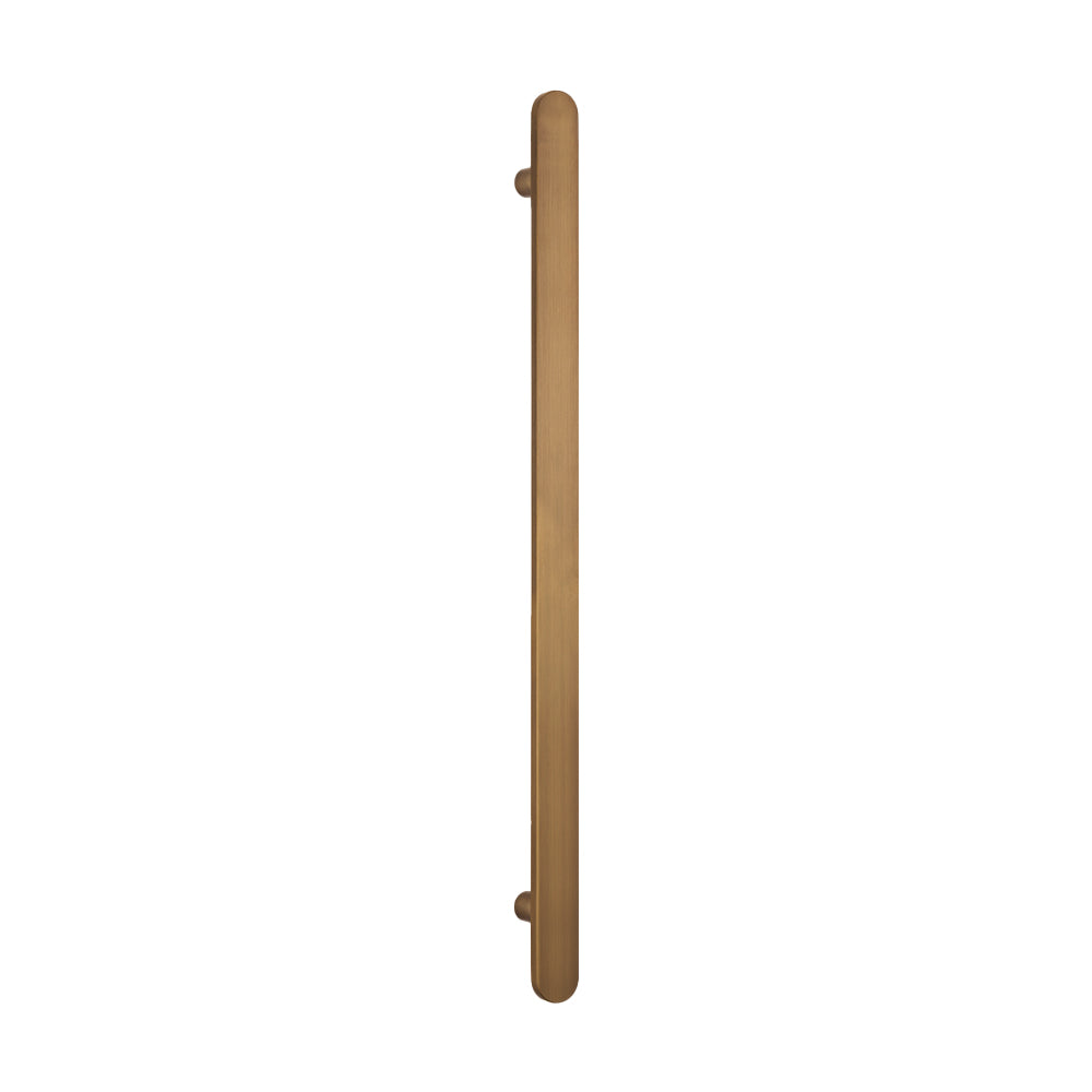 Radiant Single Vertical Flat Bar NON-Heated Towel Rail 930mm Tall - Various Colour Finishes