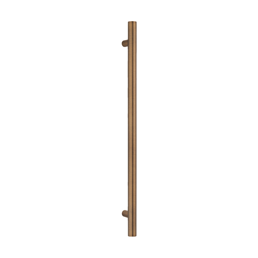 Radiant Single Vertical ROUND Bar NON-HEATED Towel Rail 950mm Tall - Various Colour Finishes