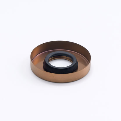 Radiant Round Towel Rail Cover Plate for RTR Ladder Style Rails - Various Colour Finishes