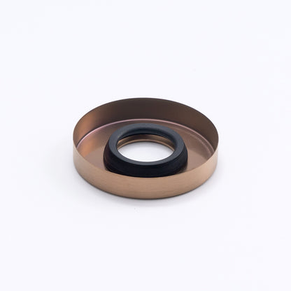 Radiant Round Towel Rail Cover Plate for RTR Ladder Style Rails - Various Colour Finishes