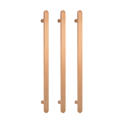 Radiant Vertical FLAT Bar Towel Rail - Multiple Bar and Hook Kits in Various Colours