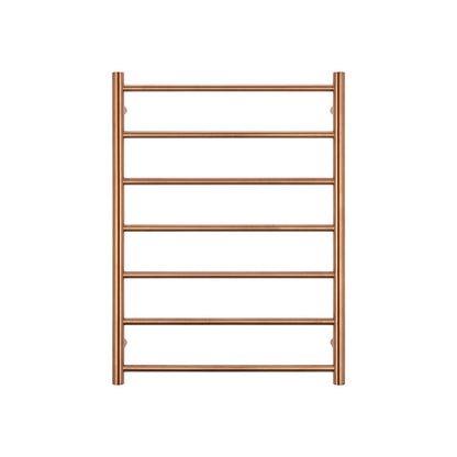 Radiant Heated Towel Rail (RTR01) 600mm x 800mm - 7 Round Bars - Multiple Colour Finishes