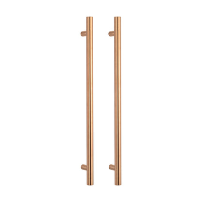 Radiant Vertical ROUND Bar Towel Rail - Multiple Bar and Hook Kits in Various Colours