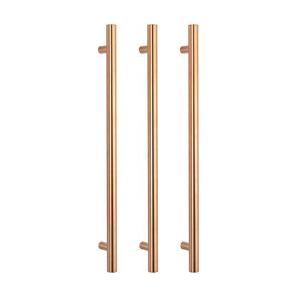 Radiant Vertical ROUND Bar Towel Rail - Multiple Bar and Hook Kits in Various Colours