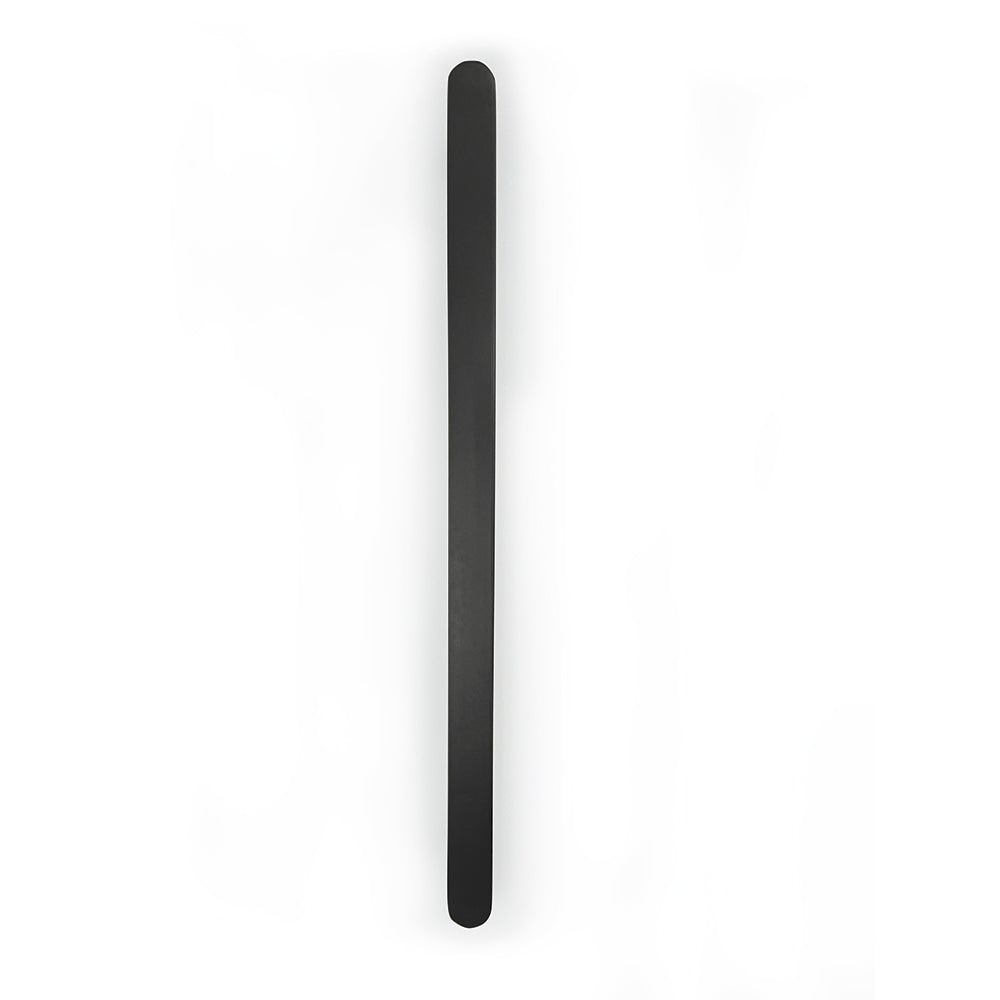Radiant Single Vertical FLAT Bar Heated Towel Rail 930mm Tall - Various Colour Finishes