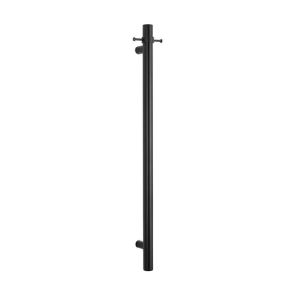 Radiant Vertical ROUND Bar Towel Rail - Multiple Bar and Hook Kits in Various Colours