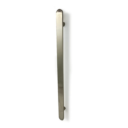 Radiant Single Vertical FLAT Bar Heated Towel Rail 930mm Tall - Various Colour Finishes