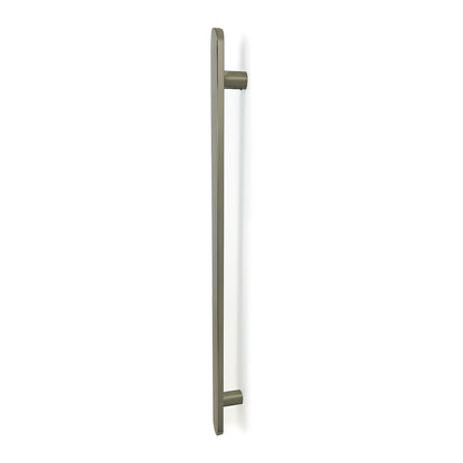 Radiant Single Vertical FLAT Bar Heated Towel Rail 930mm Tall - Various Colour Finishes