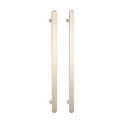 Radiant Vertical FLAT Bar Towel Rail - Multiple Bar and Hook Kits in Various Colours