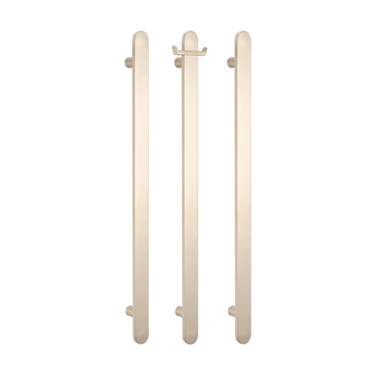 Radiant Vertical FLAT Bar Towel Rail - Multiple Bar and Hook Kits in Various Colours