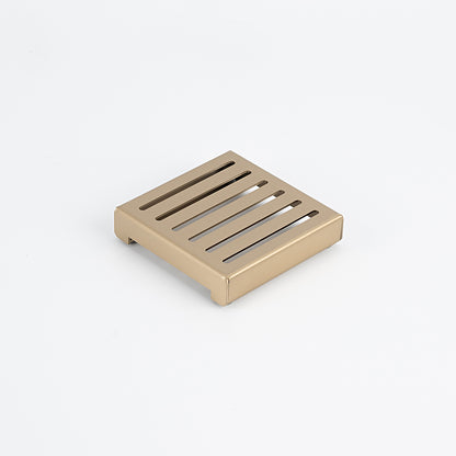 Radiant Square Slotted Grate TOP ONLY 100 x 100mm - in Various Colour Finishes
