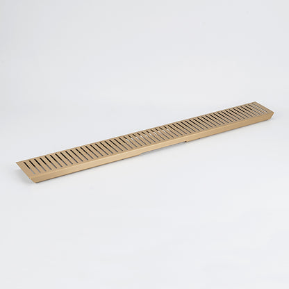 Radiant Linear Slotted Grate TOP ONLY 100mm - in Various Lengths and Colour Finishes