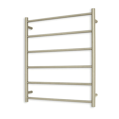 Radiant NON-Heated ROUND Bar Towel Rails (LTR01) 830mm Tall - Multiple Widths and Colour Finishes