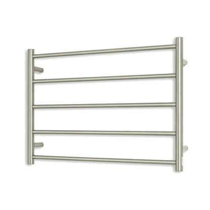 Radiant Heated Towel Rail (RTR03) 750mm x 550mm 5 Round bars - Multiple Colour Finishes