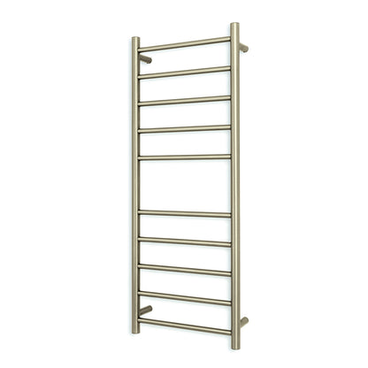 Radiant Heated Towel Rail (RTR430) 430mm x 1100mm - 10 Round Bars - Multiple Colour Finishes