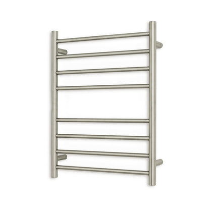Radiant Heated Towel Rail (RTR530) 530mm x 700mm - 8 Round Bars - Multiple Colour Finishes