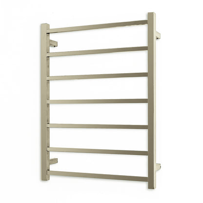Radiant Heated Towel Rail (STR01) 600mm x 800mm - 7 Square Bars - Multiple Colour Finishes