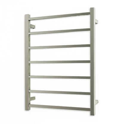 Radiant Heated Towel Rail (STR01) 600mm x 800mm - 7 Square Bars - Multiple Colour Finishes