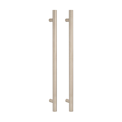 Radiant Vertical ROUND Bar Towel Rail - Multiple Bar and Hook Kits in Various Colours