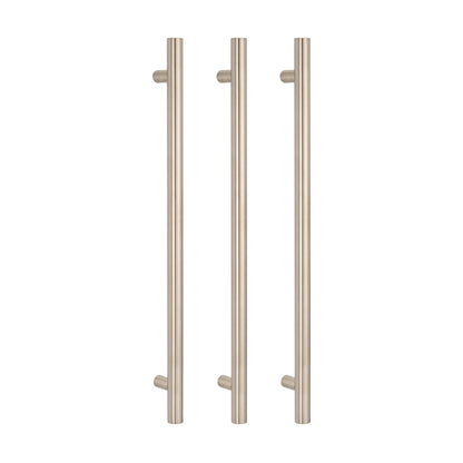 Radiant Vertical ROUND Bar Towel Rail - Multiple Bar and Hook Kits in Various Colours