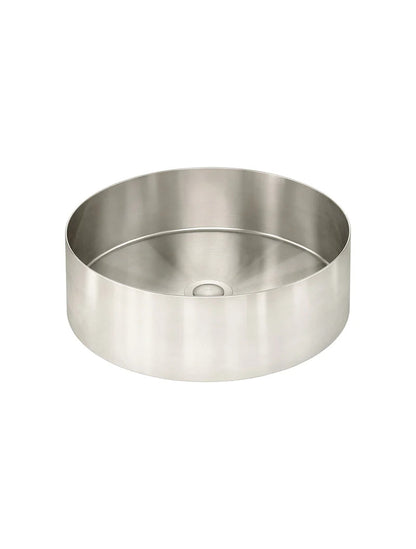 Meir Round Steel Bathroom Basin 380 X 110 - Various Colour Finishes