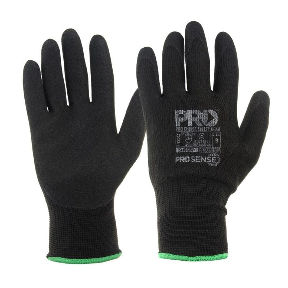 Pro Choice Prosense Sand Grip Gloves - 12 Pairs in 6 Size Options