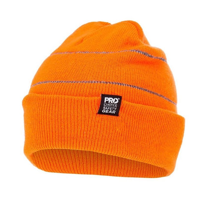 Pro Choice Beanie with Retro-Reflective Stripes - 2 Colour Options