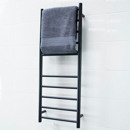 NON-Heated BLACK Towel Rail [BLTR430] 430 x 1100mm