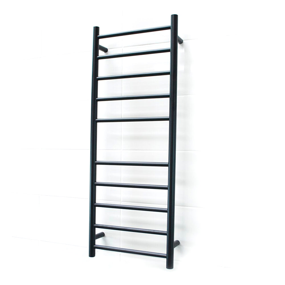 NON-Heated BLACK Towel Rail [BLTR430] 430 x 1100mm