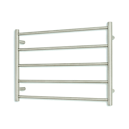Radiant Heated Towel Rail (RTR03) 750mm x 550mm 5 Round bars - Multiple Colour Finishes