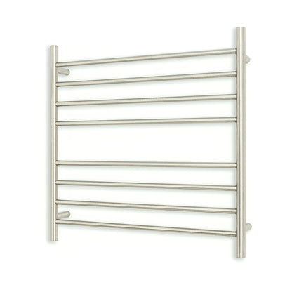 Radiant Heated Towel Rail (RTR06) 750mm x 750mm - 8 Round Bars - Multiple Colour Finishes