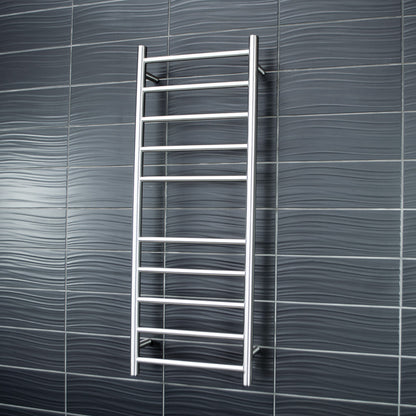 BRU-RTR430 BRUSHED SATIN 430 x 1100mm - Bottom left power 
