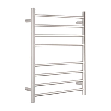 Radiant Heated Towel Rail (RTR530) 530mm x 700mm - 8 Round Bars - Multiple Colour Finishes