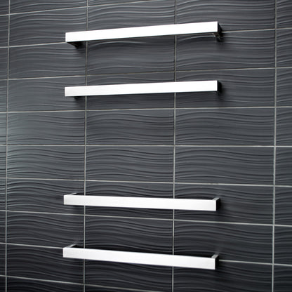 4 x Single Square Bar - Brushed Satin