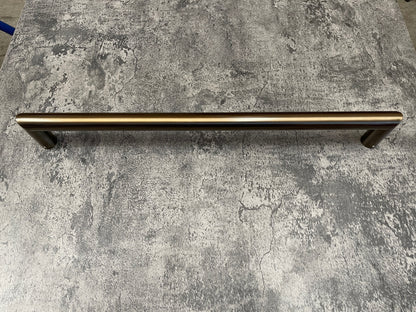 Radiant Single ROUND Bar Heated Towel Rail Kits (SBRTR) - Various Widths, Colour Finishes and Number of Bars Available