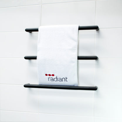 3 x Single Round Bar KIT - Matt Black - 500 x 90mm 12W per bar