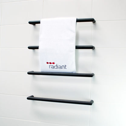 4 x Single Round Bar KIT - Matt Black - 500 x 90mm 12W per bar