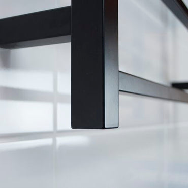 BSLTR01 BLACK Square Bar 700 x 830mm NON-Heated 