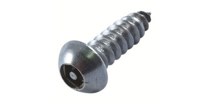 Pentaforce Button Head Self Tapping 304 Stainless Steel Screw - Box of 100 in Various Sizes and Lengths