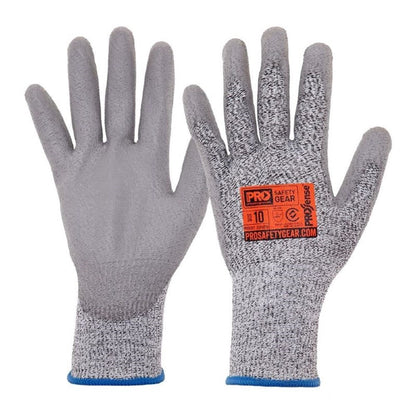 Pro Choice Prosense C5 Cut 5 with PU Palm Gloves - 12 Pairs in 6 Size Options