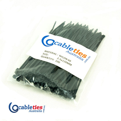 BLACK Nylon Cable Ties